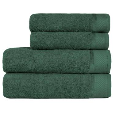 Imagem de Jogo De Toalha Banhão 4 Peças Eleganz Lmpeter Alpes