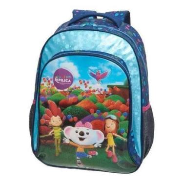 Imagem de Mochila Lilica Ripilica Escolar Costas - Céu Azul 2023 - pacific