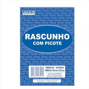 Imagem de Bloco de rascunho Animativa 160mmx223mm - São Domingos