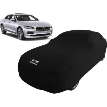 Imagem de Capa De Tecido Para Proteção Carro Volvo S90 - Mz, Preta
