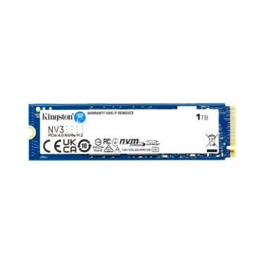 Imagem de SSD Kingston NV3, 1 TB, M.2 2280, PCIe 4.0 x4, NVMe, Leitura 6000 MB/s