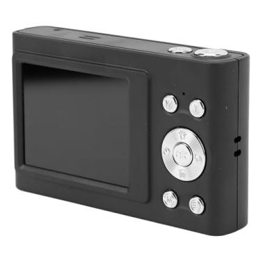 Imagem de Câmera Digital Portátil, Câmera Compacta HD 1080P Tela IPS de 2,4 Polegadas Zoom Digital 16X para Fotografia de Adolescentes (Preto)