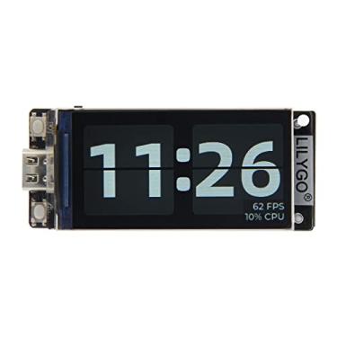 Imagem de LILYGO T-Display-S3 ESP32-S3 1,9 polegadas ST7789 placa de desenvolvimento TTGO com microprocessador ESP32-S3R8 Dual-core LX7, Bluetooth 5.0, display ST7789 de 1,9 polegadas e bateria Li-Po