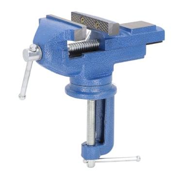 Imagem de Torno de Bancada, Torno de Mesa Resistente Com Largura de Mandíbula de 80 Mm Com Base Giratória de 360 graus, Braçadeira Multiuso Em Torno para Marcenaria, Perfuração, Metalurgia