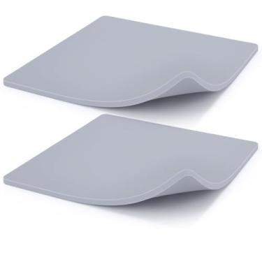 Imagem de Cybrixus Tapete de prensa a quente para Easypress (40 x 50 cm, 2 tapetes), tapete de pressão fácil de silicone dupla face, uso de 0,9 cm de espessura para prensa térmica, HTV, artesanato, vinil,