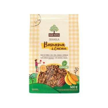 Imagem de Granola Mãe Terra Integral Banana & Cacau 800g, 800g, Banana e Cacau