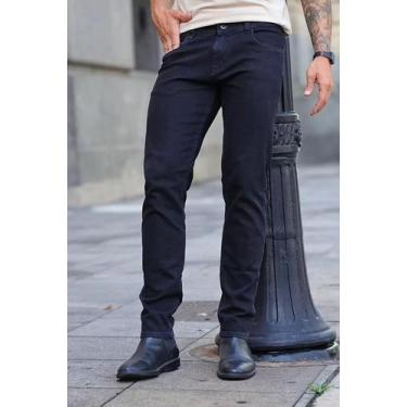 Imagem de Calça jeans preta masculina skinny casual - LIFESTYLE, 44