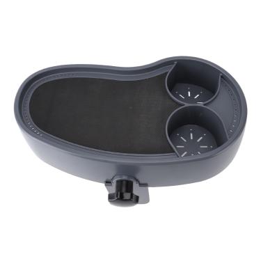 Imagem de Bandeja da Banheira de Hidromassagem, Suporte para Bebida da Banheira de Hidromassagem, Bandeja de Mesa de Hidromassagem Ajustável Com 2 Xícara de Porta, Grampos de Bandeja de