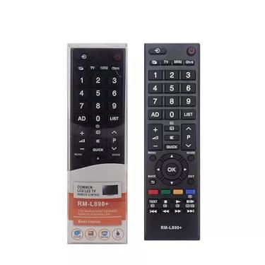 Imagem de XINFUTE Novo HUAYU RM-L890+ ajuste universal para controle remoto Toshiba LCD TV CT-90013 CT-90128