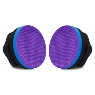 Imagem de WEST HORSE Argila Sintética, 2 Unidades, Almofada De Argila Para Mão Para Detalhamento Automotivo, Limpeza, Ferramenta De Preparação De Superfície De Pintura Para Enceramento E Polimento (Azul Roxo)