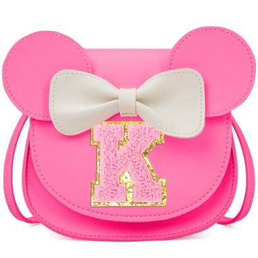 Imagem de OYLOLA Presentes de aniversário para meninas de 3, 4, 5, 6, 7 e 8 anos, bolsa infantil para meninas pequenas, presente para meninas, Rosa