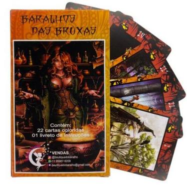 Imagem de Baralho Tarot Oráculo Deck Jogo de Cartas Grande - Selecione - META AT