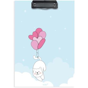 Imagem de Prancheta de Duratex, Ofício, Gatinho, com Prendedor de Metal, Embalagem com 06 Unidades, Stalo