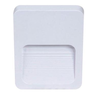 Imagem de Kit 2 Balizador Fit 2W 3000K Bivolt IP65 Branco em ABS - Opus