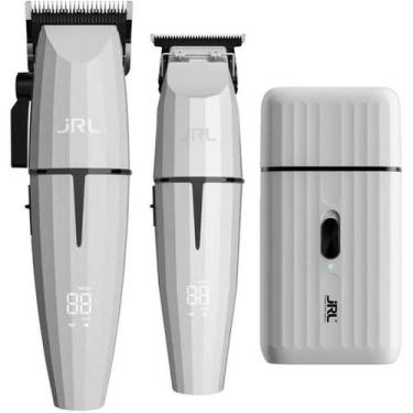 Imagem de Kit Jrl Corte, Acabamento E Shaver Ghost 2 Branca Cor Branco 110v/220v
