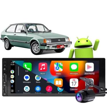 Imagem de Kit Multimidia Android-Auto Chevete 1 Din MP3 Carplay - E-Carplay, Pre