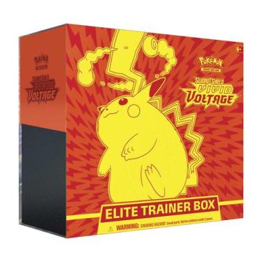 Imagem de Caixa Elite Trainer Box Pokémon Vivid Voltage - Jogo de Cartas Colecio