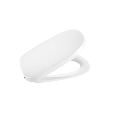 Imagem de Kit 2 Assentos Sanitário com Queda Amortecida Beyond Roca Branco Brilhante