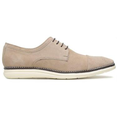 Imagem de Sapato Casual Parker Camurça - Mr. Bee, 43, Palha