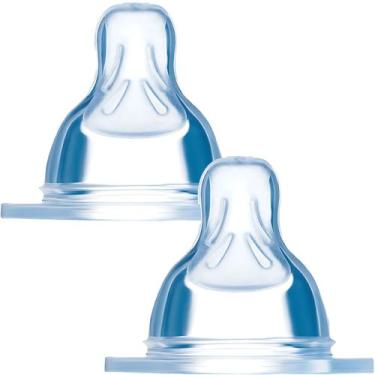 Imagem de Bico Silicone Mamadeira Mam Fluxo Médio Recem Nascido Bebê