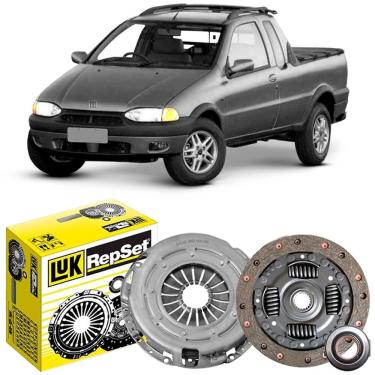 Imagem de Kit Embreagem Fiat Strada 1.6 99 a 2008 Luk