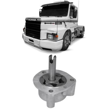 Imagem de Bomba Óleo Motor Scania 111 112 113 DS11 6 Cilindros Schadek