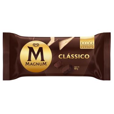 Imagem de Sorvete Clássico Baunilha com Cobertura de Chocolate Magnum 69g - Kibon