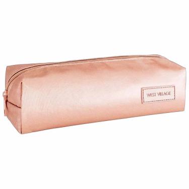 Imagem de Estojo Escolar West Village Rosé Tilibra 305201