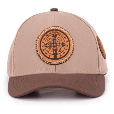 Imagem de Boné Snapback Country Atrevidu's Medalha São Bento Aba Curva Unissex -