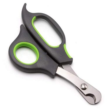 Imagem de Tesoura de unhas para animais de estimação woiwo em aço inoxidável para cães e gatos