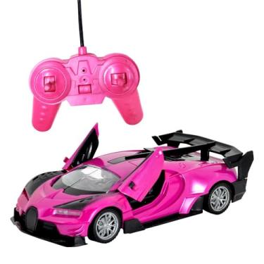 Imagem de DM Toys Carrinho de Controle Remoto sem Fio Fashion 1:24 4 Funções Cor Sortida