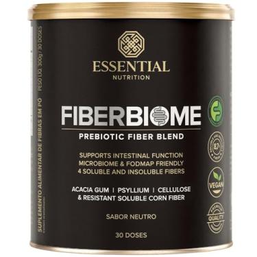 Imagem de Essential Nutrition Fiber Biome, Blend de Fibras Prebióticas, Sabor Neutro, 300g, 30 Doses, FODMAP Friendly