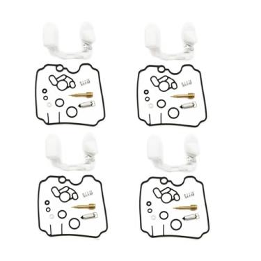 Imagem de Kit de reparo de carburador de motocicleta, válvula de agulha, parafuso de ar e boia para XJ600N XJ600S Diversion 1992-1994 XJ 600 N S