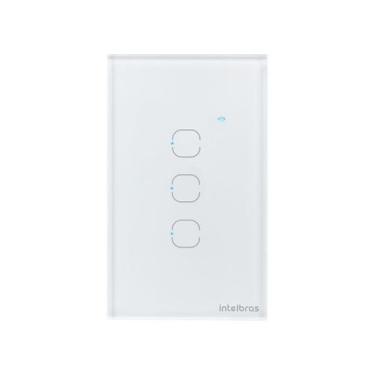 Imagem de Interruptor SMART Zigbee Touch 3 Branco EZS 1003 4850051 - Intelbras
