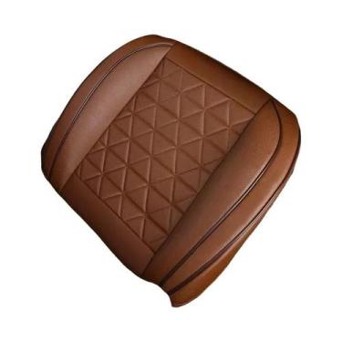Imagem de Capa de Couro PU Universal para Assento de Carro - Protetor de Almofad
