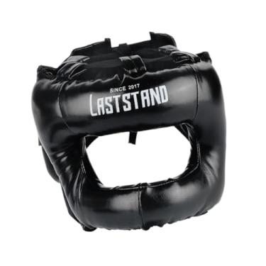 Imagem de oshhni Capacete de boxe, equipamento de treino de treinamento de MMA, capacete confortável, ajustável e de cabeça de kickboxing Taekwondo para agarrar karatê, L