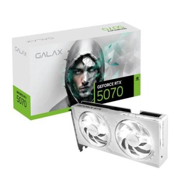Imagem de Placa de Vídeo GALAX Nvidia RTX 5070 12GB GDDR7 192 Bits White 57NON7M