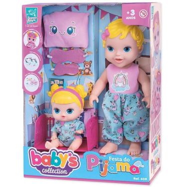 Imagem de Boneca Baby`S Collection Festa Do Pijama Super Toys