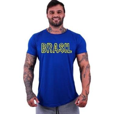 Imagem de Camiseta Longline Manga Curta Alto Conceito Brasil Rabiscado-Masculino