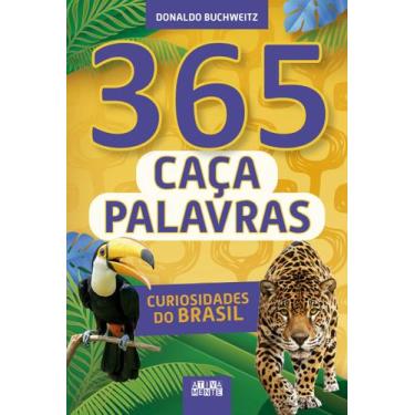 Imagem de Livro - 365 Caça-Palavras - Curiosidades do Brasil