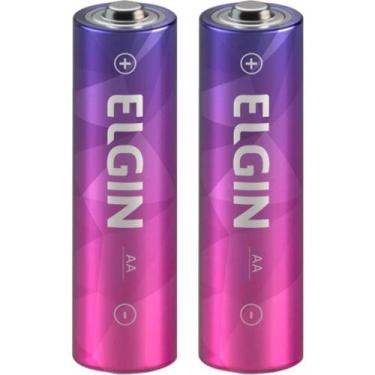 Imagem de Pilha Pequena AA Recarregável 2500mAh Embalagem com 2 Peças - 91100 - 