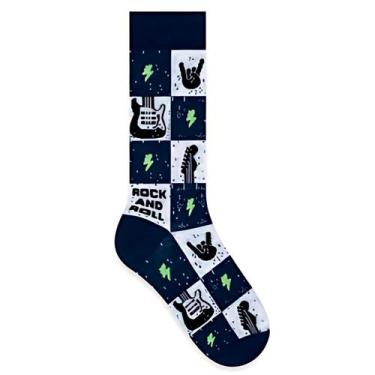 Imagem de Meia Masculino Cano Longo Street Marinho 39 a 43 Selene