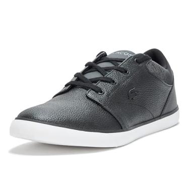Imagem de Lacoste Tênis masculino Minzah, Preto e branco, 45