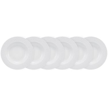 Imagem de Conjunto De Pratos Fundos 06 Peças Ártico Schmidt