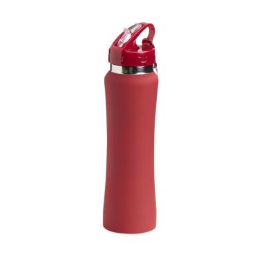 Imagem de Garrafa Squeeze Inox 750Ml Academia Esportes Modernidade Vermelho