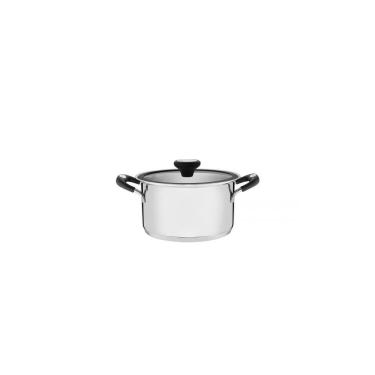 Imagem de Caçarola Funda Tramontina Solar Silicone Em Aço Inox Com Fundo Triplo 20 Cm 3,6 L Tramo...