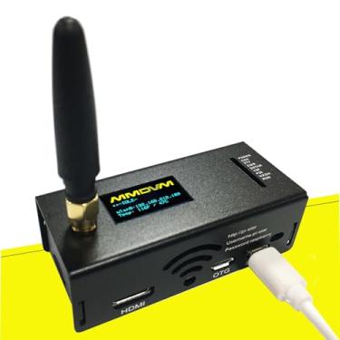 Imagem de yyiikee 4.2.1Dmr D-Star Ysf Hotspot Uhf Vhf Indicadores Gravados A Laser Dissipador De Calor Modem Raspberry Pi W