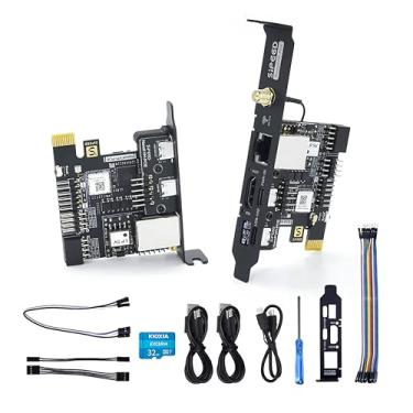 Imagem de WayPonDEV Servidor De Manutenção E Controle Remoto Ip-Kvm Sipeed Nanokvm-Pcie, Placa Desenvolvimento Linux Ddr3 Risc-V, 1Tops Npu 1Ghz Sg2002 Risc-V Cpu, Porta Rede Hdmi Pcie 100M (Nanokvm-Pcie Eth+