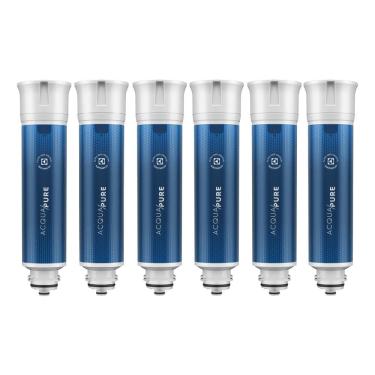 Imagem de Kit 6 Filtros/Refis de Água para Purificador Electrolux PC01B, PC01X, PE15B, PE15X e PE15P