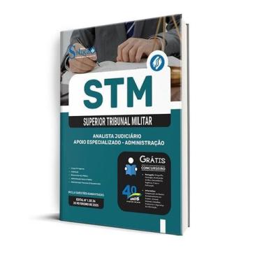 Imagem de Apostila Stm 2025 Analista Judiciário Área: Apoio - Editora Solucao